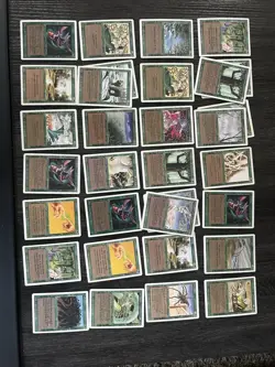 Magic: The Gathering Wizards of the Coast Revised Card Lot 95 with Land Cards - Image 3