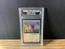 1x Swords to Plowshares, Foil, Fallout, Magic the Gathering MTG TCCG 9 Mint - Image 1