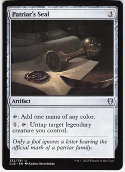 Patriar's Seal U Commander Legends: Battle for Baldur's Gate 332 LP - Image 1