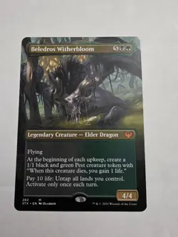 Wizards of the Coast Beledros Witherbloom 282 Strixhaven Mythic Borderless Regu… - Image 1
