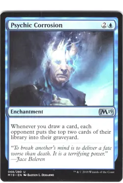 Psychic Corrosion #68 Core Set 2019 Regular Uncommon LP - Image 1