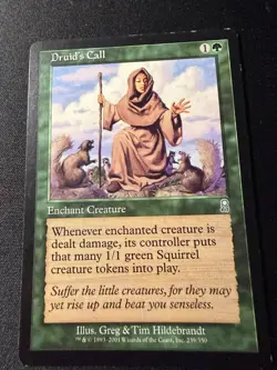 Druid's Call Odyssey MTG LP - Image 1