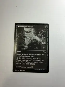 MTG Innistrad: Double Feature Wedding Invitation LP Magic The Gathering Mtg - Image 1