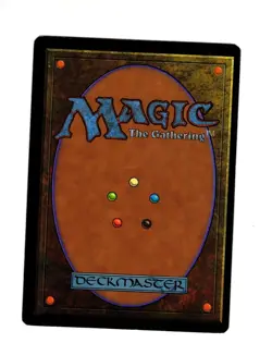 Mindstab Thrull Fallen Empires miscut signed by Heather Hudson LP/MP MTG Magic - Image 2