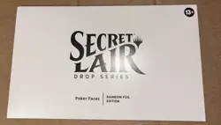 1x Magic - Secret Lair - Poker Faces - Factory Sealed Rainbow FOIL NEW - Image 1