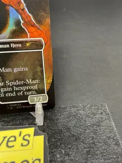 Marvel Legends Magic the Gathering Spider-man Borderless Promo Foil Rare #P0002 - Image 4