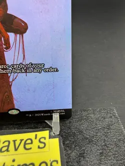 x1 Ponder - Borderless M MTG Marvel Universe M/NM, English - Image 4