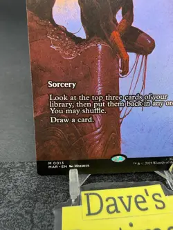 x1 Ponder - Borderless M MTG Marvel Universe M/NM, English - Image 5