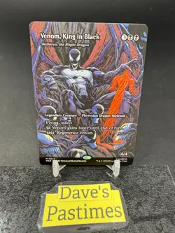 MTG Venom, King in Black 0022 Regular (Borderless) Marvel Eternal-Legal NM MAR - Image 1