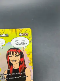 Unexpected Windfall X1 Mtg Spider-Man Eternal Legal Nm Borderless Foil - Image 3