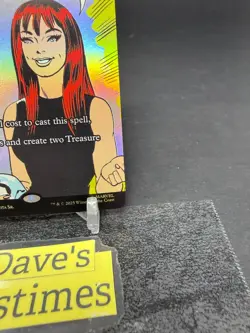 Unexpected Windfall X1 Mtg Spider-Man Eternal Legal Nm Borderless Foil - Image 4