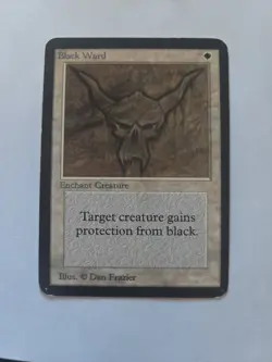 MTG ALPHA - Black Ward LP - Image 1