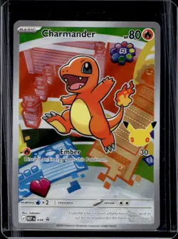 2025 Pokemon MEP Black Star Promos Charmander #038 - Image 1