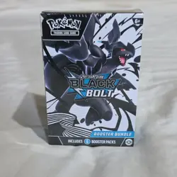 Pokemon Scarlet & Violet Black Bolt Booster Bundle Box 2025 English - Image 1