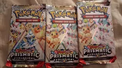 Prismatic Evolutions Booster Pack Pokemon SV PRE English Factory Sealed - Image 1