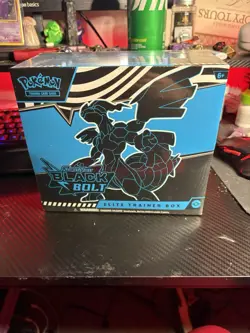Pokemon TCG Black Bolt Elite Trainer Box Zekrom English Sealed - Image 1