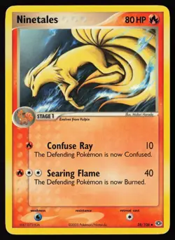 Ninetales #38 Emerald Pokemon Card - Image 1