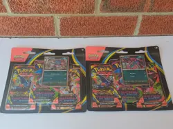 Pokemon TCG Mega Evolution Phantasmal Flames 3 Pack Blister Sneasel And Weavile - Image 1