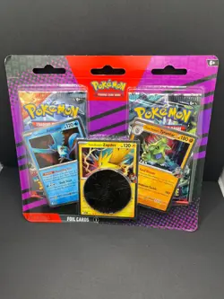 NEW SEALED x1 POKEMON TCG TEAM ROCKET ARTICUNO ZAPDOS TYRANITAR 2 PACK BLISTER - Image 1