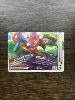 Pokemon TCG Rayquaza and Deoxys LEGEND Bottom Undaunted Holo Rare 90/90 LP - Image 1