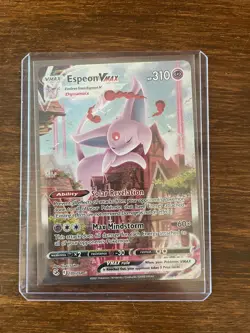 Pokemon Espeon VMAX Alt Art 270/264 Fusion Strike Secret Rare Full Art - Image 1