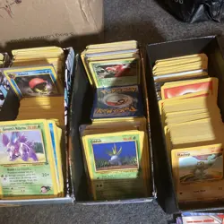 Pokemon Lot Of 1200 Vintage Unlimited Common Uncommon Base Set To Neo LP To MP - Image 4
