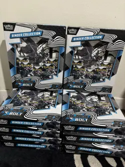 Pokemon TCG Black Bolt Binder Collection - Image 1