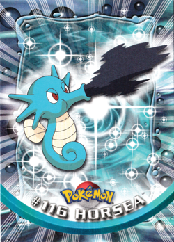 Horsea 116 - Pokemon Topps Series 2 LP - Image 1