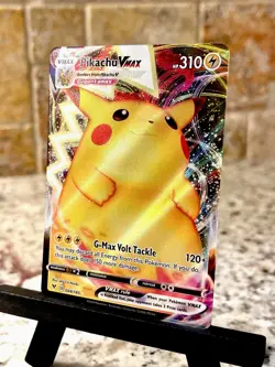Pokemon TCG ~ Pikachu VMAX Ultra Rare FA Holo [SWSH04 Vivid Voltage 044/185] NIM - Image 2