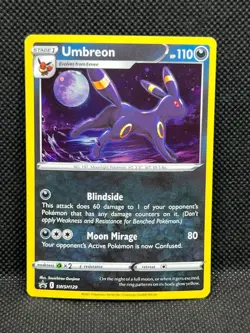 Pokemon Tcg Umbreon SWSH129 Black Star Promo Holo - Image 1