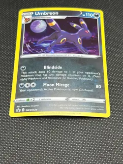 Pokemon Tcg Umbreon SWSH129 Black Star Promo Holo - Image 3