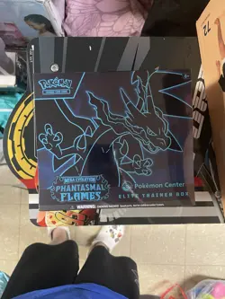 Pokemon TCG Phantasmal Flames Pokemon Center ETB Factory Sealed - Image 2
