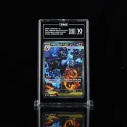 2025 Pokemon Phantasmal Flames 125/094 Mega Charizard X EX SIR TAG 10 (978) - Image 1