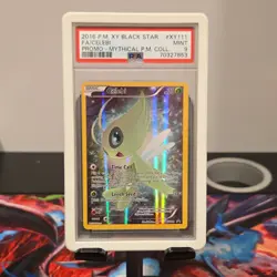 Pokemon Celebi XY111 XY Black Star Promo Full Art Holo PSA 9 - Image 1