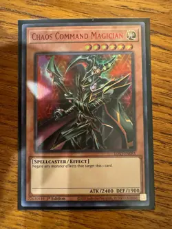 LP Chaos Command Magician (Red) - LDS3-EN083 - Ultra Rare 1st Edition - Image 1
