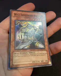 Yugioh 2x Wulf, Lightsworn Beast LODT-EN023 MP - Image 5