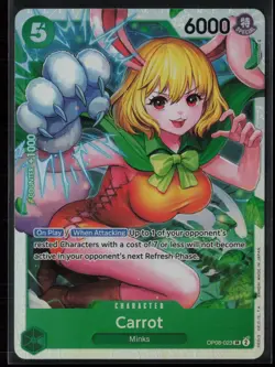 Carrot (023) OP08-023 One Piece Two Legends Super Rare Near Mint - Image 1