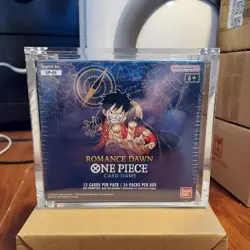 Bandai One Piece Tcg OP-01 Romance Dawn Blue Bottom Booster Box New Sealed - Image 1