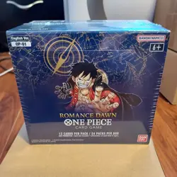 Bandai One Piece Tcg OP-01 Romance Dawn Blue Bottom Booster Box New Sealed - Image 2