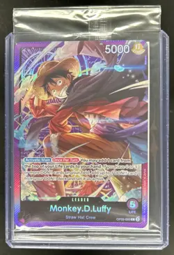 2024 One Piece PSA Magazine Exclusive Monkey.D.Luffy Promo #OP05-060 - Image 1