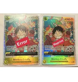 (ERROR CARD)2024 ONE PIECE OP07-109 | 500 YEARS IN THE FUTURE | MONKEY D. LUFFY - Image 3