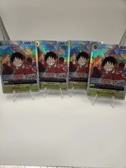 (ERROR CARD)2024 ONE PIECE OP07-109 | 500 YEARS IN THE FUTURE | MONKEY D. LUFFY - Image 4