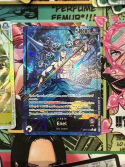 OP15-058 ENEL Leader ALT ART one Piece TCG ENGLISH - Image 1