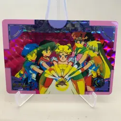 Sailor Moon 80 Prism Holo Bandai Japanese Sailor Moon Card ~ MP - Image 1