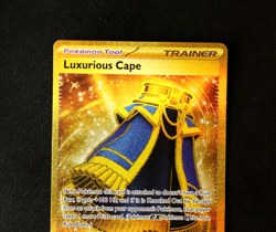 Pokemon Card TCG - Luxurious Cape 265/182 Paradox Rift - Hyper Rare Gold - NM ⭐ - Image 2