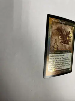 Wurmcoil Engine Schematic Foil Card #126 MTG LP - Image 5