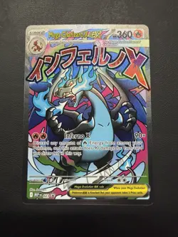 Pokemon EX Foil Card Lot Mega Charizard X Oricorio MEP EN English 2 cards lot - Image 1