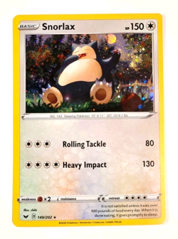 Snorlax - 140/202 - Cosmos Holo - Promo - Blister Exclusives - Pokemon Card_2 - Image 1