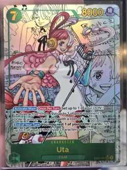 Uta EB03-061 Manga Secret Rare Holo Character Card One Piece Heroines (MINT) - Image 1