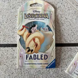 Disney Lorcana Trading Card Game Fabled Booster Pack Set Of 3 - Image 4